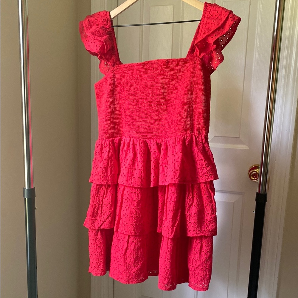 ALTR’D State Charming Red Ruffled Dress